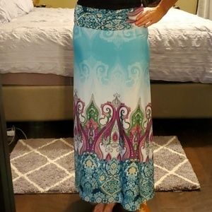 Venus multicolored Maxi Skirt